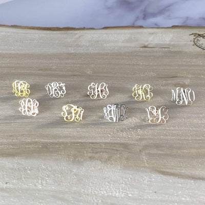 Custom Monogram Earrings Christmas Gifts